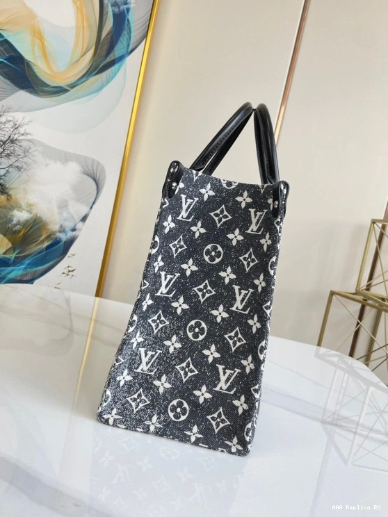 Aaa replica bags VUITTON ONTHEGO LOUIS MM 0718